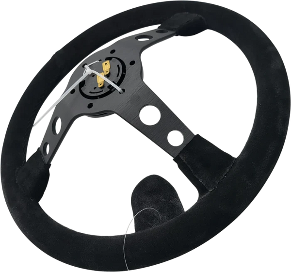 Circuit Hero 3 Spoke Steering Wheel w/ Holes