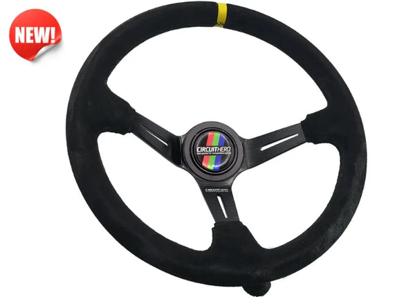 Circuit Hero 3 Spoke Steering Wheel w/ Slots