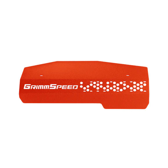 GrimmSpeed Pulley Cover - Red - Subaru WRX (2022+)