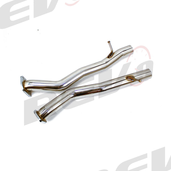 Rev9 Power Y-Pipe Stainless Steel Exhaust Mid-Piping Kit - Infiniti Q60 (CV37) V6 3.0L (TT) 2017-22