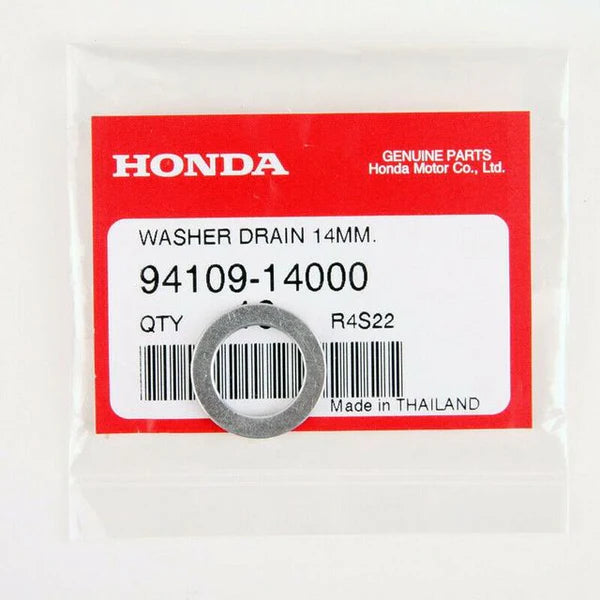 Genuine Honda Oil Drain 14mm Plug Crush Washer