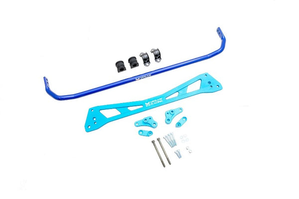 Megan Racing 25.4mm Rear Sway Bar & Subframe Brace Kit - Honda Civic EG (1992-1995)