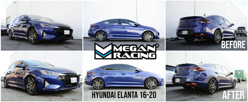 Megan Racing Street Series Coilovers - Hyundai Elantra Sport (2016-2020)