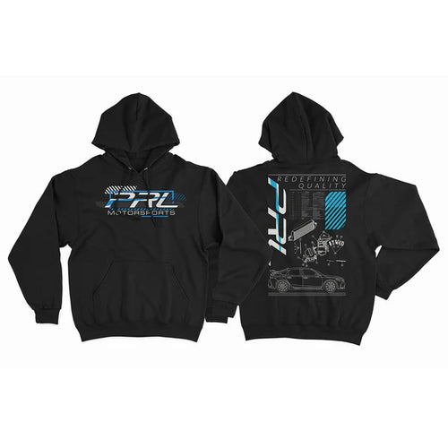 PRL Motorsports Blueprint Hoodie - Black