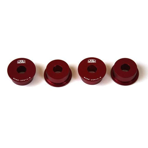 Blox Racing Steering Rack Rigid Bushings -Red - Honda S2000 AP1 AP2