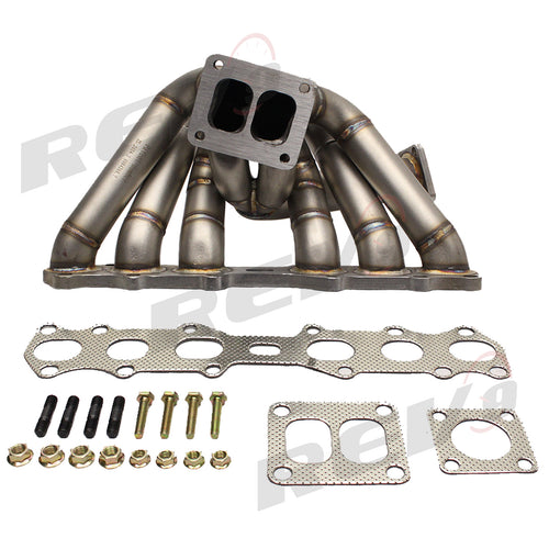 REV9 HP Equal Length T4 Turbo Manifold - Toyota Supra 1JZGTE (excludes VVT-i)