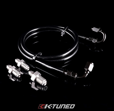 Braided Fuel Line Kit - For 2006-2015 Honda Civic SI Acura TSX