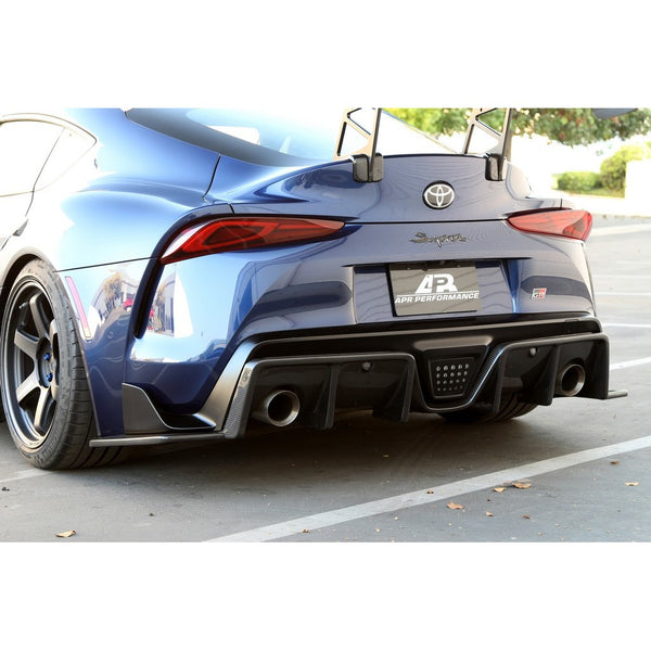 AB-330900 - APR Carbon Fiber Rear Diffuser - Toyota GR Supra A90 A91 ...