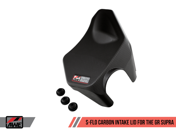 AWE S-FLO Carbon Fiber Intake Housing / Lid - Toyota GR Supra A90 B58 (2020+)