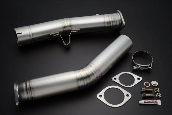 Tomei Expreme 80mm Titanium Cat Straight Pipe Type 80 - Scion FR-S (2012-2016)