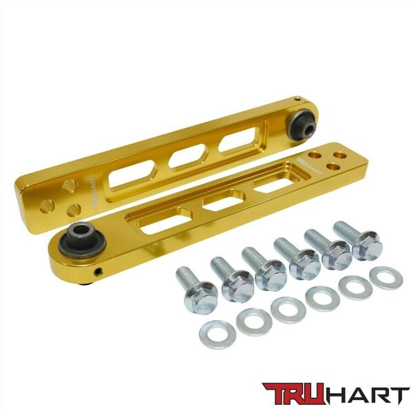 TruHart Rear LCA Lower Camber Control Arms - Gold - Honda Civic & Si (2001-2005)