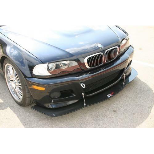 APR Performance Carbon Fiber Front Wind Splitter w/ Rods - BMW E46 M3 (2001-2006)