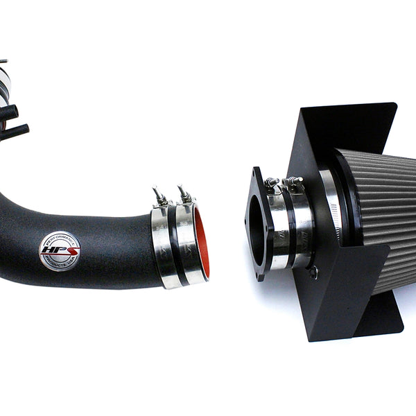 HPS Performance Shortram Air Intake Kit (Black) - Ford Expedition 4.6L 5.4L V8 (1997-2004) Includes Heat Shield