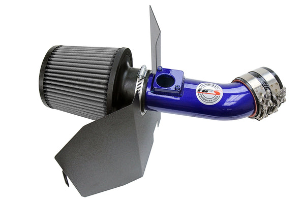 HPS Performance Shortram Air Intake Kit (Blue) - Subaru WRX Sti 2.5L Turbo (2004-2007) Includes Heat Shield