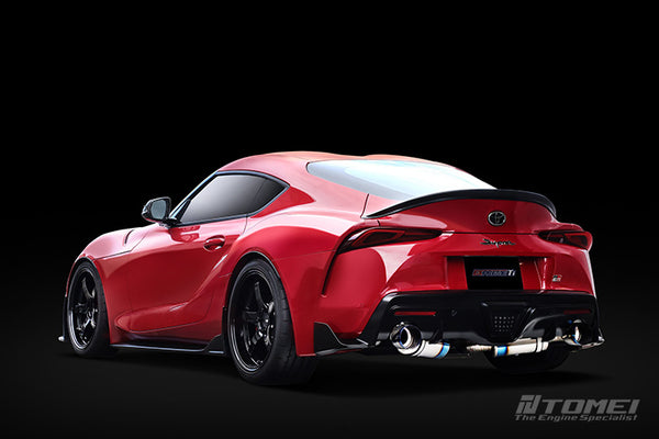 Tomei Expreme Ti Titanium Type D Dual Exhaust System - Toyota GR Supra (2020+)