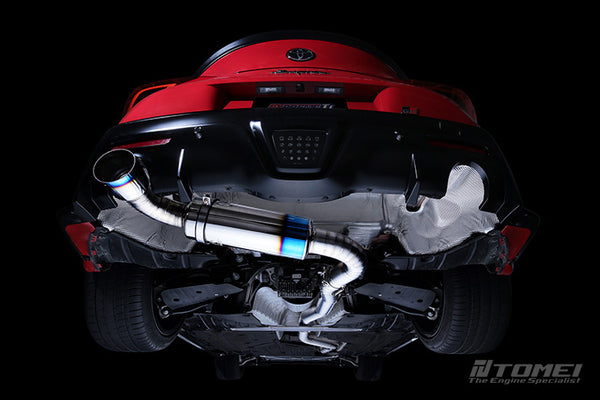 Tomei Expreme Ti Titanium Type R Single Exit Exhaust System - Toyota GR Supra (2020+)