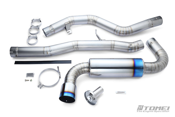 Tomei Expreme Ti Titanium Type R Single Exit Exhaust System - Toyota GR Supra (2020+)