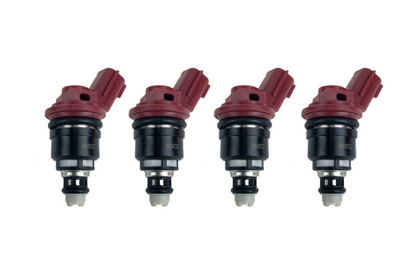 P2M Phase 2 Motortrend 850cc Side Feed Injectors Kit - Nissan 180sx 240sx S13 S14 SR20DET KA24DE