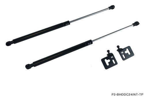 Phase 2 Motortrend (P2M) Black Series Engine Hood Bonnet Dampers Set - Acura Integra DC2 DC4 (1994-2001)