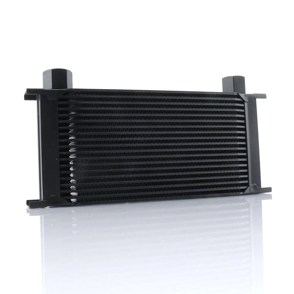 DC Sports Performance 19 Row Oil Cooler - Black - Universal