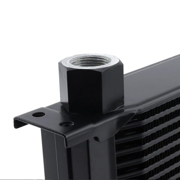 DC Sports Performance 30 Row Oil Cooler - Black - Universal