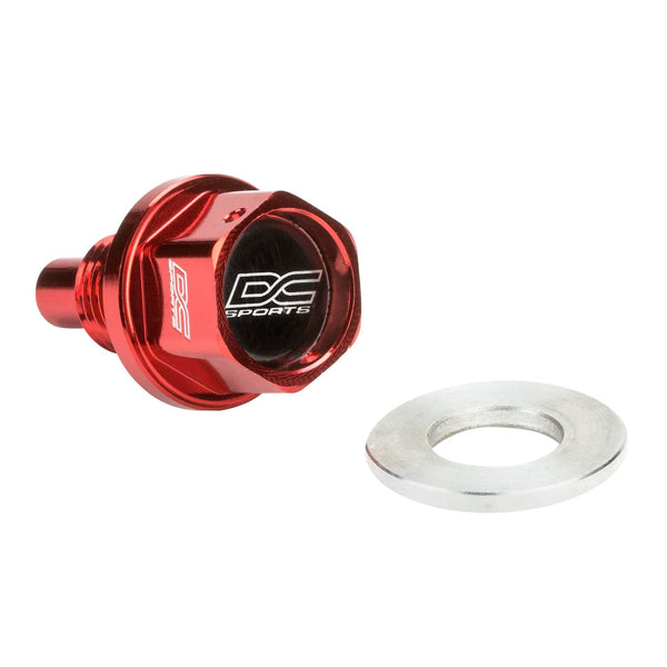 DC Sports Accessories DC Sports Red Magnetic Drain Plug (Nissan Toyota)