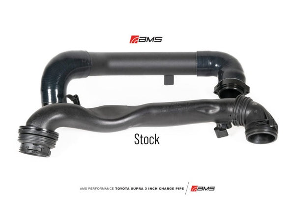 AMS Performance Aluminum 3" Charge Pipe Kit - Toyota A90 GR Supra 3.0T B58 (2020+)