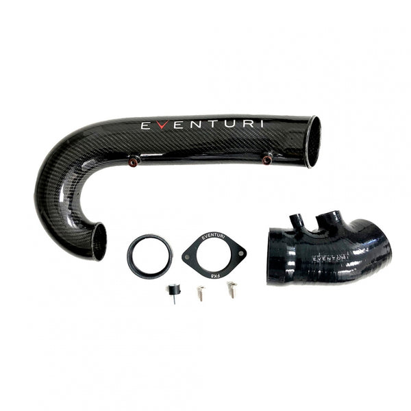 Eventuri Carbon Fiber Charge Pipe (requires V2 MAF Tube) - Honda FK8 Civic Type R (2017-2021)