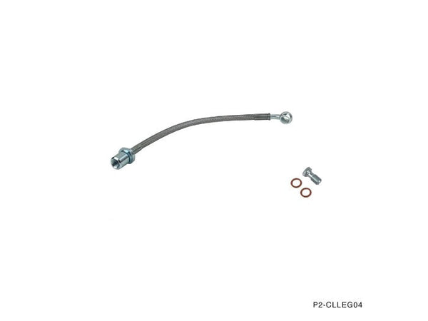 Phase 2 Motortrend (P2M) Stainless Steel Braided Clutch Line - Subaru Outback (2004)