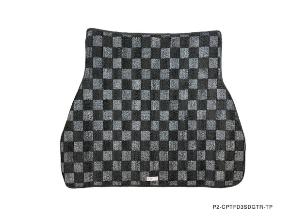 Phase 2 Motortrend (P2M) Checkered Carpet Trunk Mat - Mazda RX-7 FD3S (1992-2002)