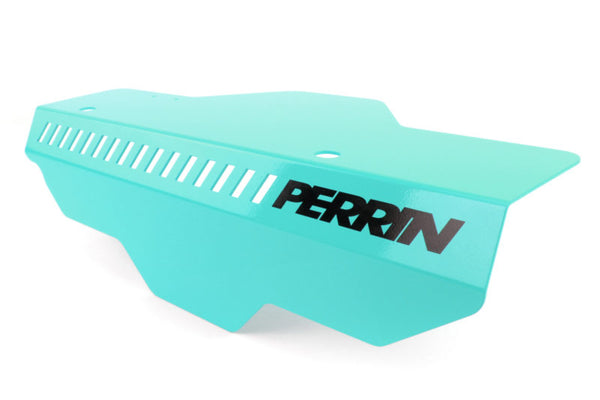 Perrin Performance Teal Pulley / Alternator Cover - Subaru STI (2004-2020)