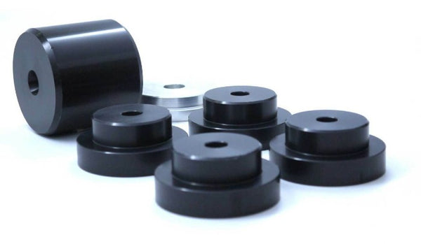 SPL Parts Billet Aluminum Solid Differential Mount Bushings Kit - Nissan Z33 350Z / Infiniti V35 G35