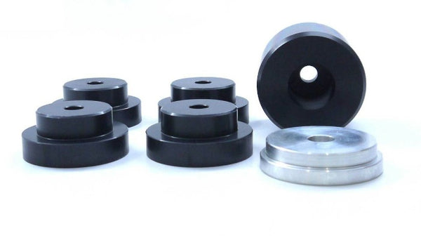 SPL Parts Billet Aluminum Solid Differential Mount Bushings Kit - Nissan Z33 350Z / Infiniti V35 G35