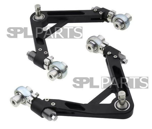 SPL Parts Titanium Adjustable Front Upper Camber Control Arms FUCA - Nissan Z34 370Z / Infiniti V37 G37