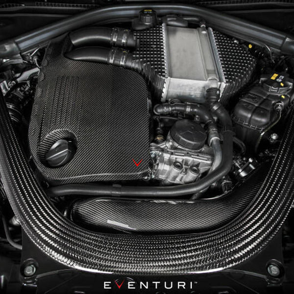 Eventuri Full Black Carbon Fiber Intake Kit - BMW F87 M2 Competition