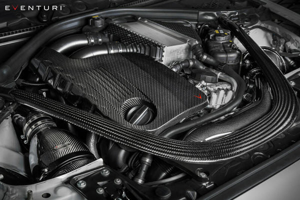 Eventuri Full Black Carbon Fiber Intake Kit - BMW F87 M2 Competition