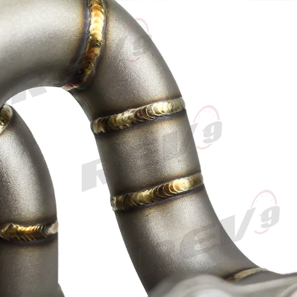 REV9 HP Series Equal Length Turbo Manifold w/ 45mm Runner - Mitsubishi Lancer Evolution EVO X 4B11 (2008-2016)