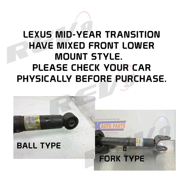 Rev9 Power Hyper-Street II Coilovers - Lexus IS200 t / IS250 / IS350 Sedan RWD (XE30) 2014-16 (Front Ball Type)