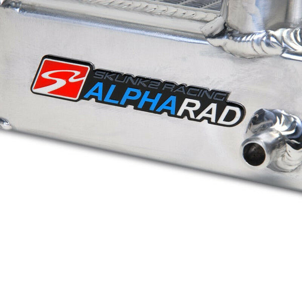 Skunk2 Racing Alpha Half-Size Dual Core Aluminum Radiator - Honda Civic (1992-2000)